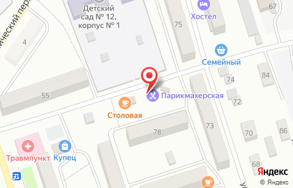 Магазин Удача на улице Новый Быт на карте