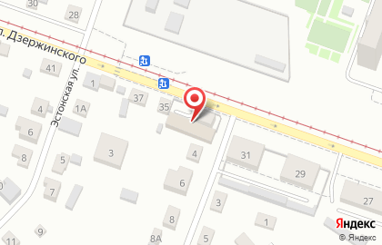 Автосервис shaServis на улице Дзержинского на карте