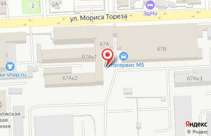 Компания Теплый дом в Железнодорожном районе на карте