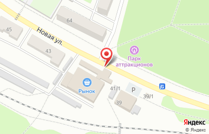 точка по продаже питьевой воды на Новой улице на карте