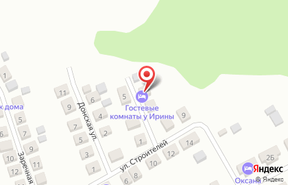Гостиница Гостевые комнаты у Ирины на карте