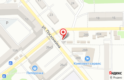Киоск по продаже печатной продукции в Котовске на карте