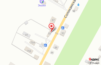 Автоград на Соликамской улице на карте