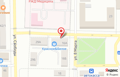 Красное & Белое в Екатеринбурге на карте