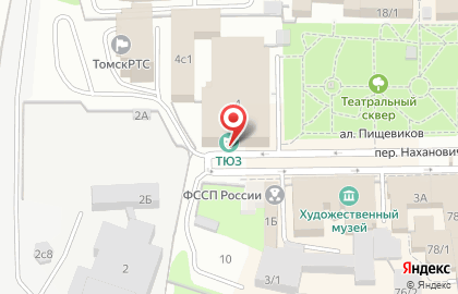 Томский областной театр юного зрителя на карте