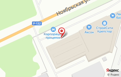 Торгово-производственная компания Экоокна на улице Ноябрьской на карте