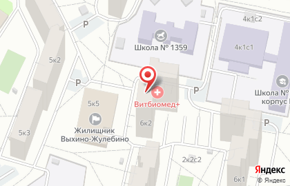 Жулебино 4, ТСЖ на карте
