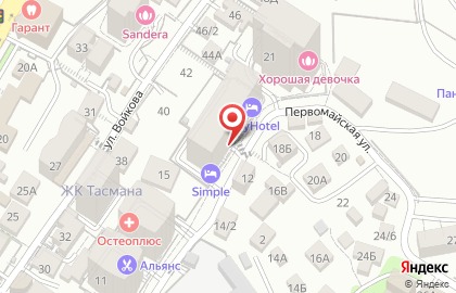 Мини-отель Simple Hotel на карте