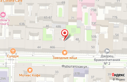 Детский сад №55 на Фурштатской улице на карте