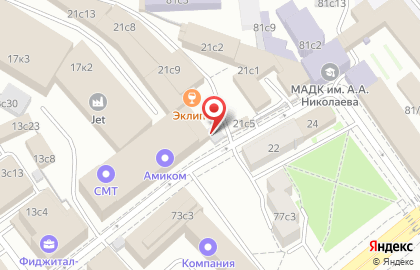 Торговая компания Profazs в Переведеновском переулке на карте