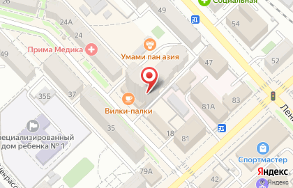 Клетка на Владивостокской улице на карте