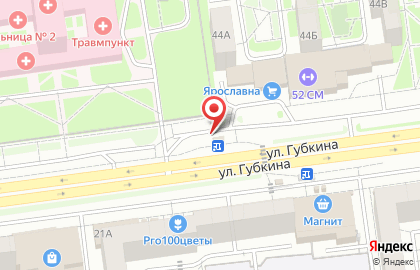 МТС на улице Губкина на карте