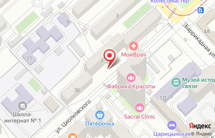 Реклама в подъездах от РА Арт-Лифт в Ворошиловском районе на карте
