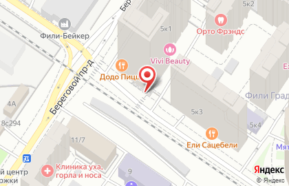 Фили-Град, ЗАО МР-Груп в Береговом проезде на карте