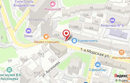 Барбершоп НАЛЕВО в Фрунзенском районе на карте