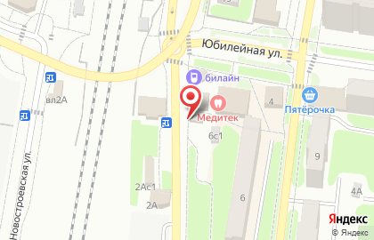 Сокол на Железнодорожной улице на карте