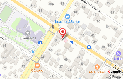 Медицинская лаборатория CL LAB на улице Луначарского в Геленджике на карте