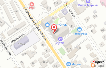 Агентство недвижимости Аска Недвижимость на улице Луначарского на карте