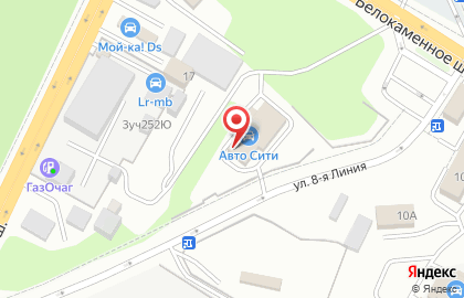 Автомойка в Москве на карте