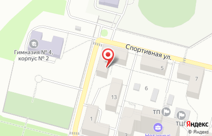 ИППОН на Спортивной улице на карте