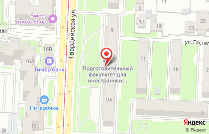 Продуктовый магазин в Казани на карте