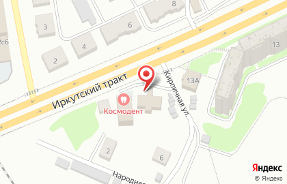 Мастерская по изготовлению памятников Обелиск на Кирпичной улице на карте