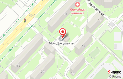 Центр предоставления государственных и муниципальных услуг Мои документы в Октябрьском районе на карте