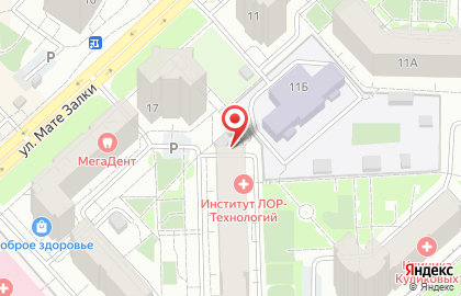 Продуктовый магазин в Красноярске на карте