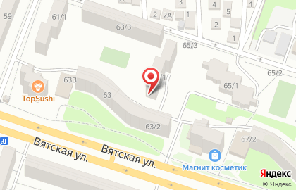 Магазин кондитерских изделий Карамелька в Ростове-на-Дону на карте