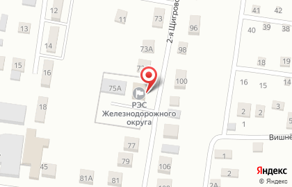 РЭС Железнодорожного округа на карте