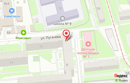 Парикмахерская Иволга на улице Льва Толстого на карте