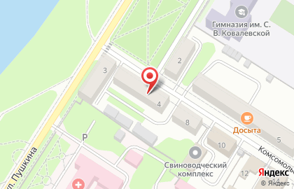 Отдел участковых уполномоченных полиции и по делам несовершеннолетних на Комсомольской на карте