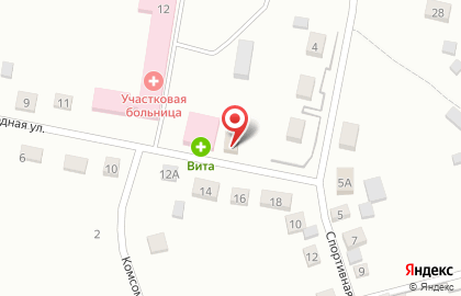 Участковый пункт полиции на улице Авангардная на карте