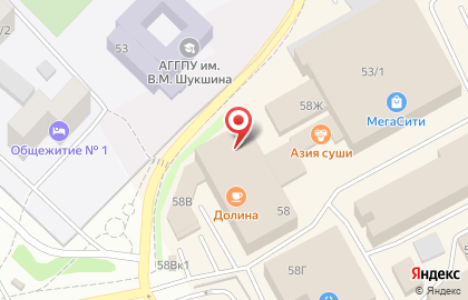 Микрофинансовая компания Капитал-Бийск Плюс в Барнауле на карте