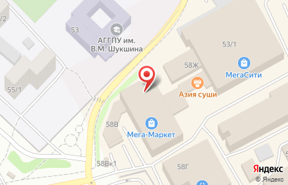 Микрофинансовая компания Капитал-Бийск Плюс в Барнауле на карте