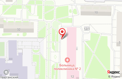 Аптека Сибирский Лекарь в Ханты-Мансийске на карте