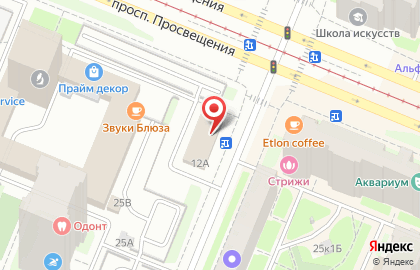 Union на улице Ушинского на карте