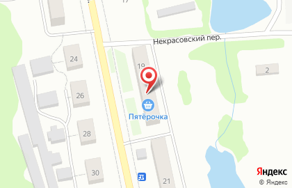 Супермаркет Пятёрочка в Туле на карте