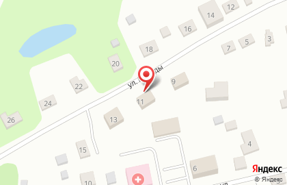 СберБанк на улице Победы в Домодедово на карте