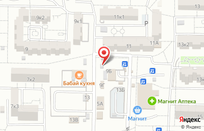 Киоск по продаже кондитерских изделий Сладкий рай на карте