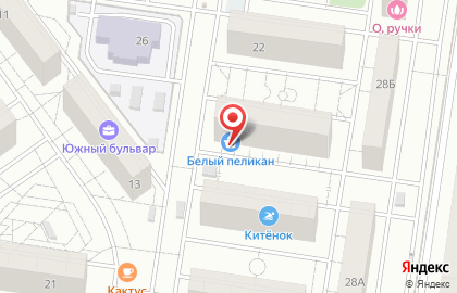 Супермаркет Пеликан в Автозаводском районе на карте