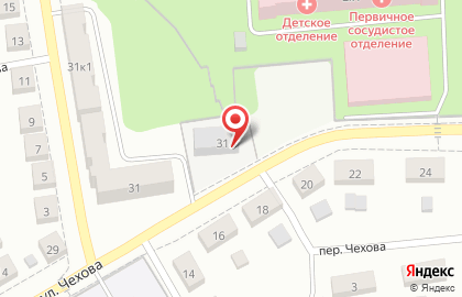 Диализный центр Нефролайн на улице Чехова на карте