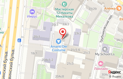 Компания Былина на карте