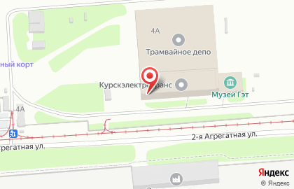 Музей городского электрического транспорта на карте