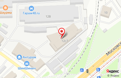 Автосервис ДвижОк в Правобережном районе на карте