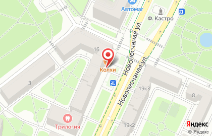 Европейский Салон Цветов на карте