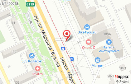 Билборды (6х3 м) от РГ Дрим в Дзержинском районе на карте