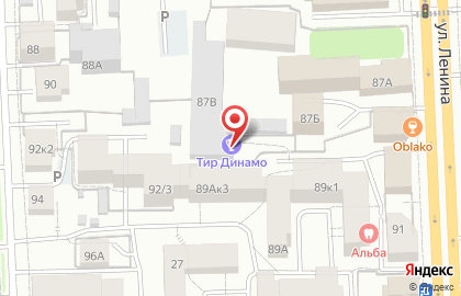 Спортивный центр на улице Ленина на карте