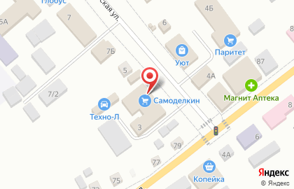 Строительный магазин Самоделкин на Советской улице на карте