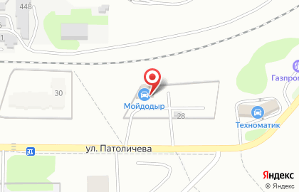 Автомойка Мойдодыр в Нижнем Новгороде на карте